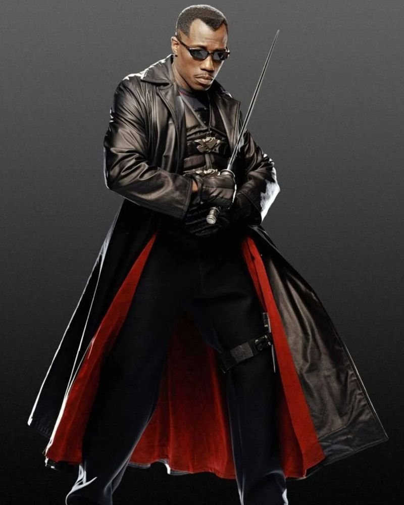 Wesley Snipes Blade Coat