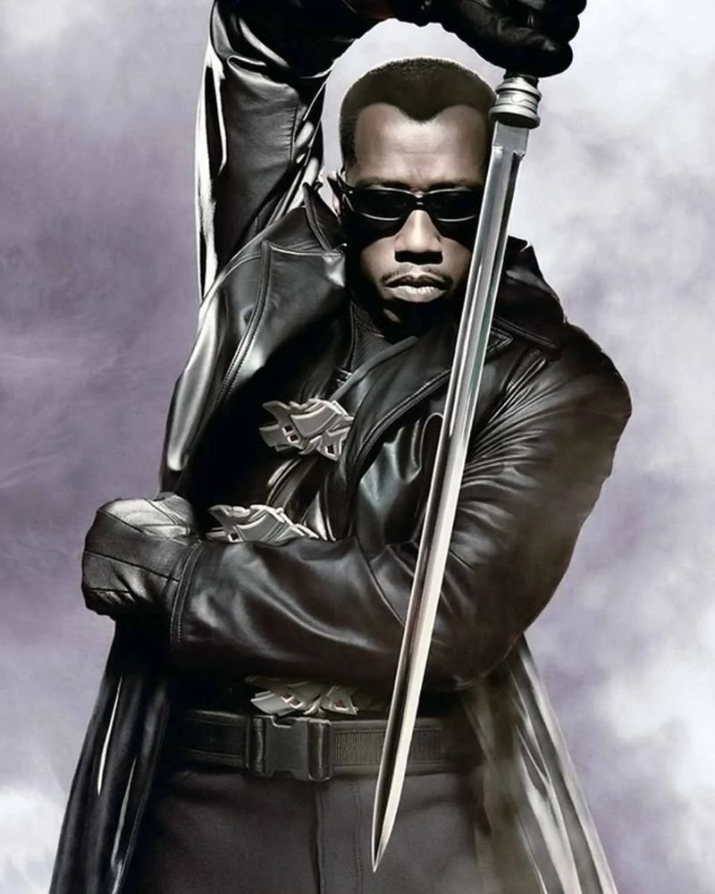 Wesley Snipes Blade Coat