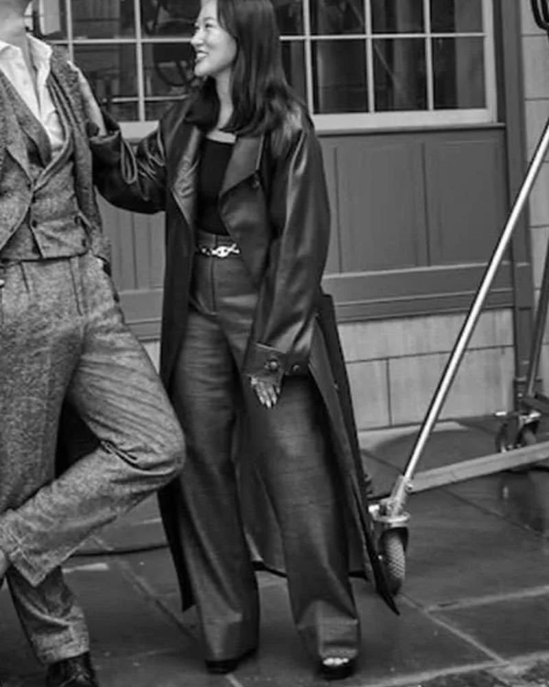 Sophie Baek Bridgerton-Inspired Trench Coat – Graceful Women’s Outerwear  Mjacket.com