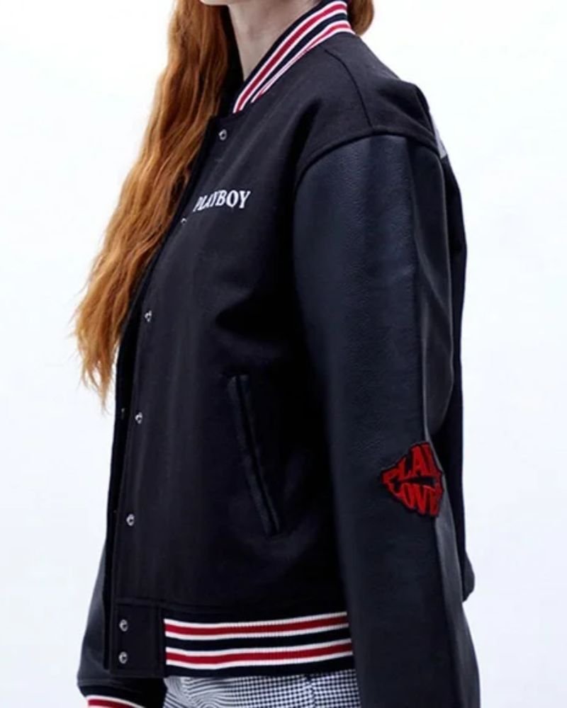 Vintage Playboy Love Club Bomber Jacket  Classic Varsity Style