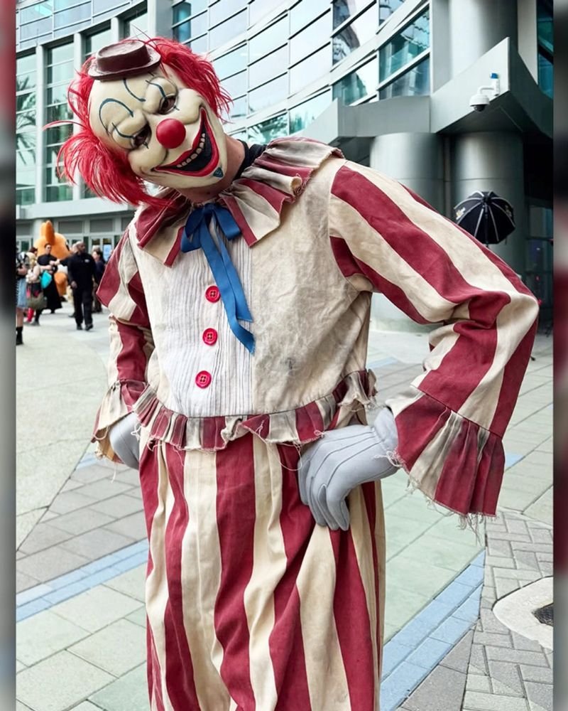 Clown in a Cornfield Jumpsuit