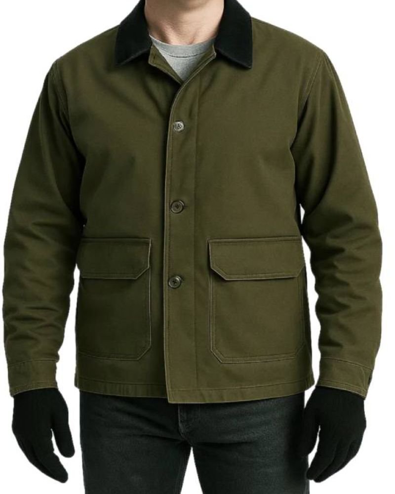 The Last Frontier Jason Clarke Green Jacket