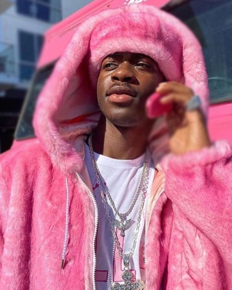 Cam Ron Pink Fur Coat