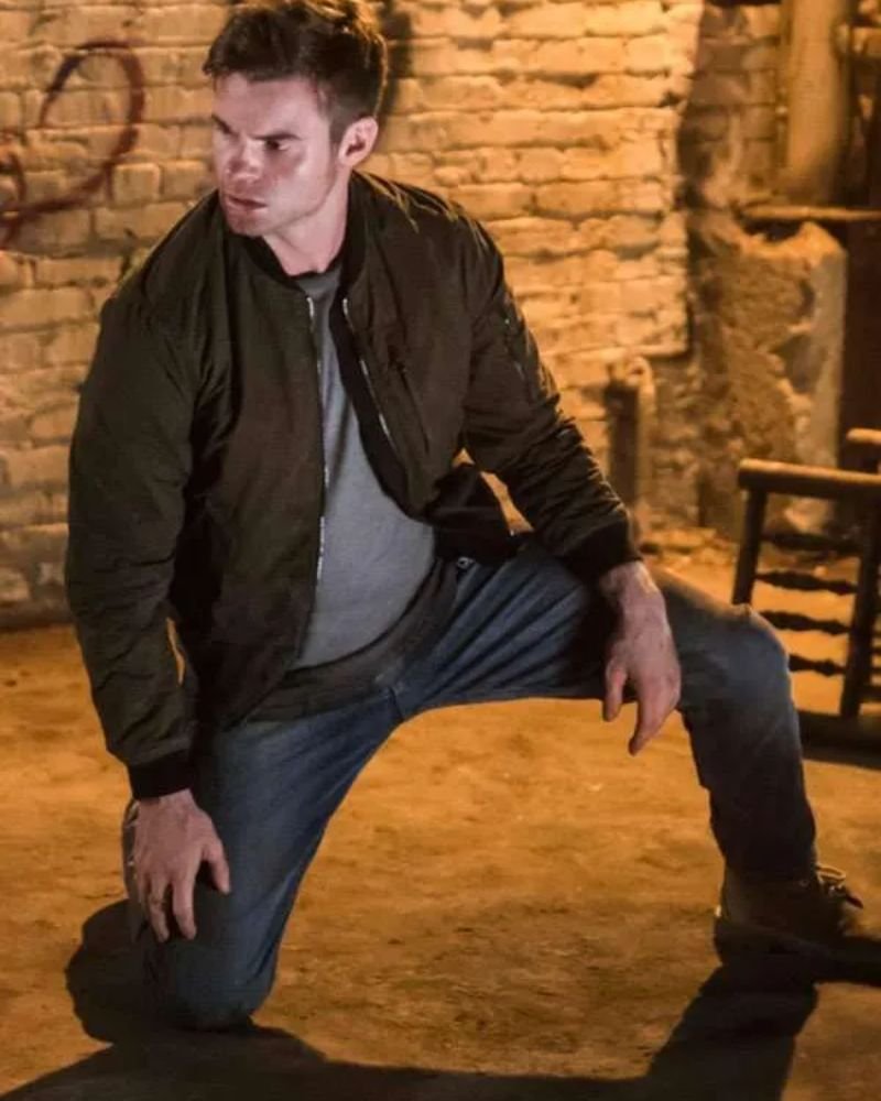 Elijah Mikaelson Green Cotton Jacket  The Originals Inspired Style
