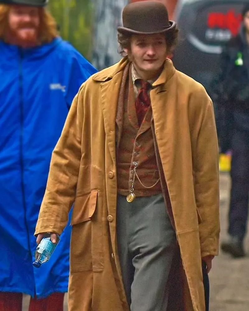 Jack Gleeson Inspired Long Coat from House of Guinness  Premium Wool Design