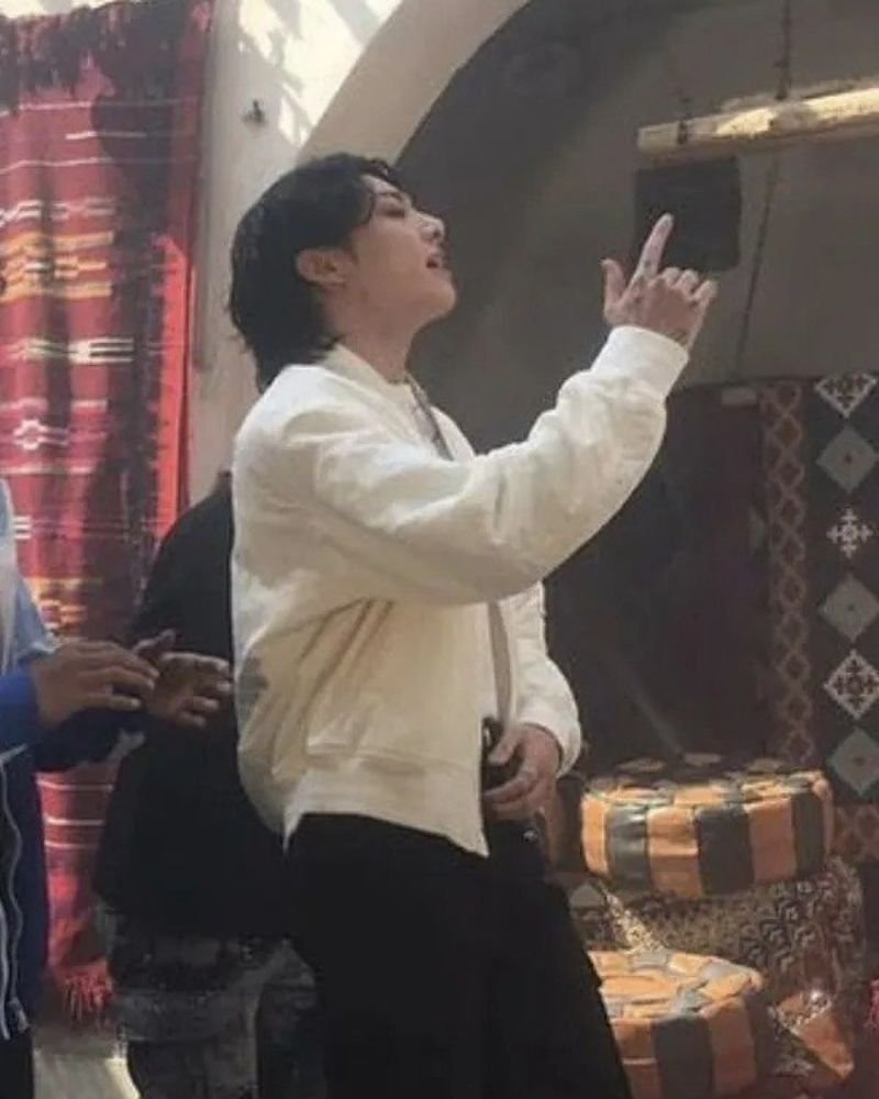 Jungkook Dreamers White Jacket  FIFA World Cup 2022 Inspired Fashion