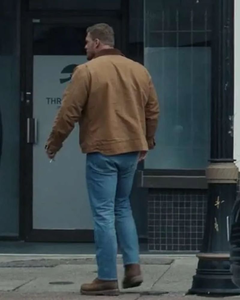 Alan Ritchson Reacher Brown Jacket  TV Style You Can Own