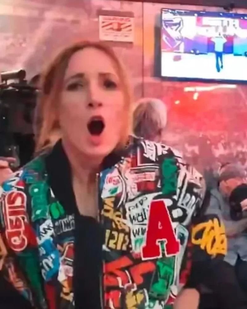 Official Becky Lynch Summ2025 JaerSlam cket  Premium Fan Outerwear
