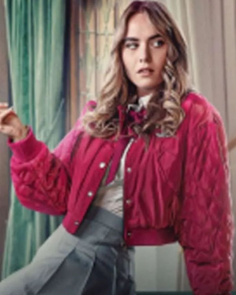 The World Between Us Eli Riccardi Bomber Jacket  Premium Maxton Hall Inspired Jacket