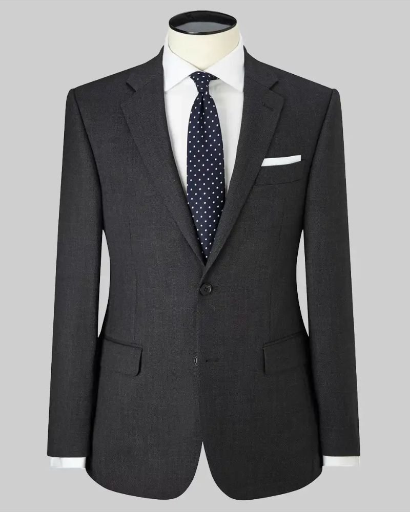Billions TV Series Chuck Rhoades Suit  Classic Men’s Grey Two-Piece