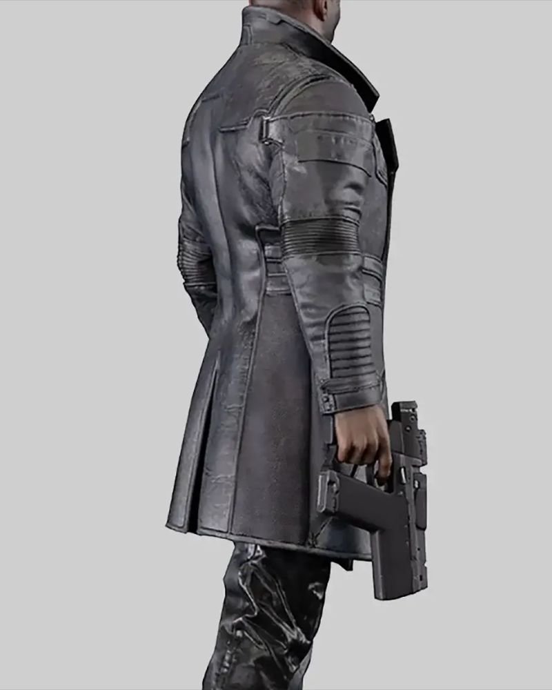 Solomon Reed Coat  Futuristic Cyberpunk Outerwear