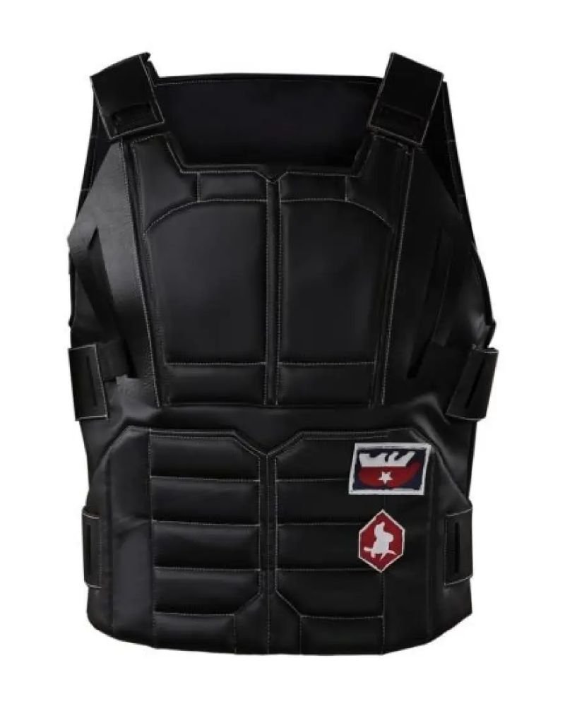 Buy Johnny Silverhand Samurai Vest  Premium Cosplay Leather Vest