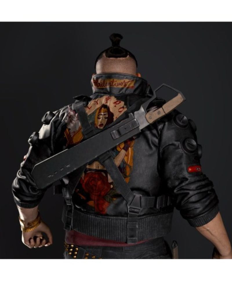 Buy Jackie Welles Black Jacket  Futuristic Cyberpunk Look