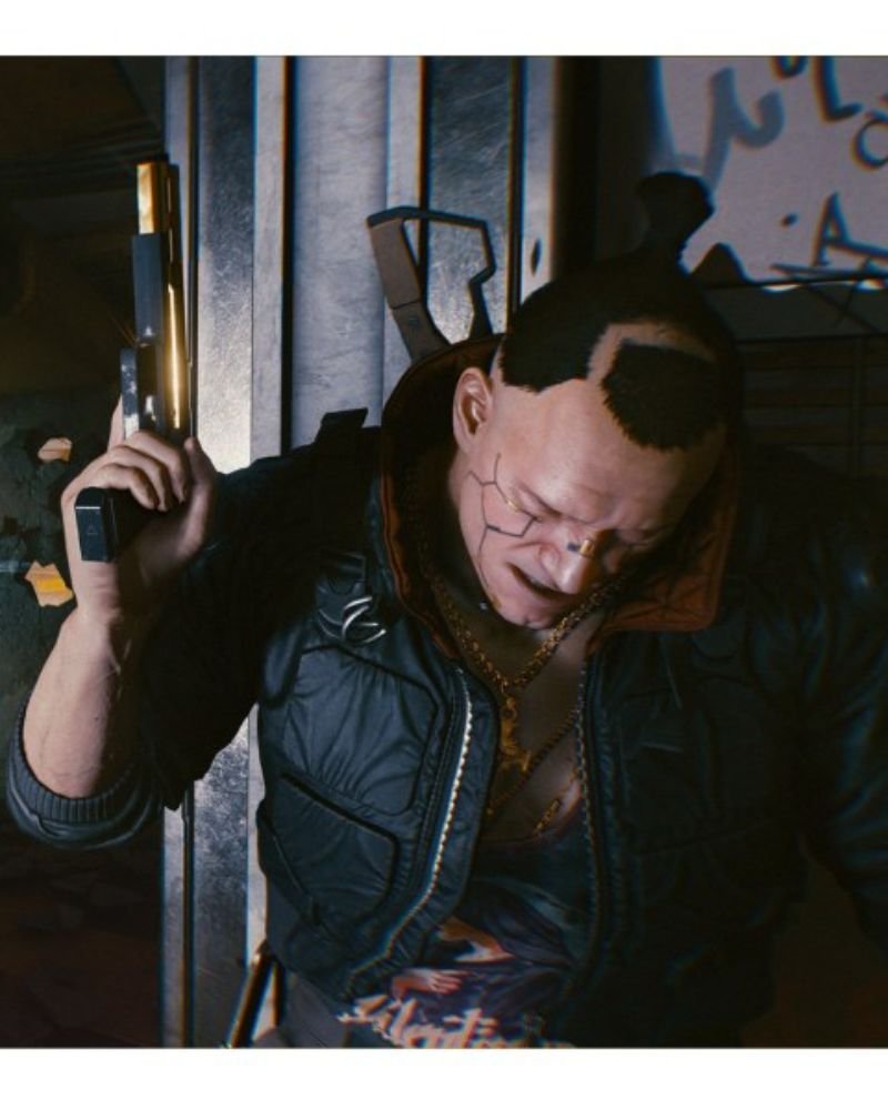 Cyberpunk 2077 Jackie Welles Black Jacket