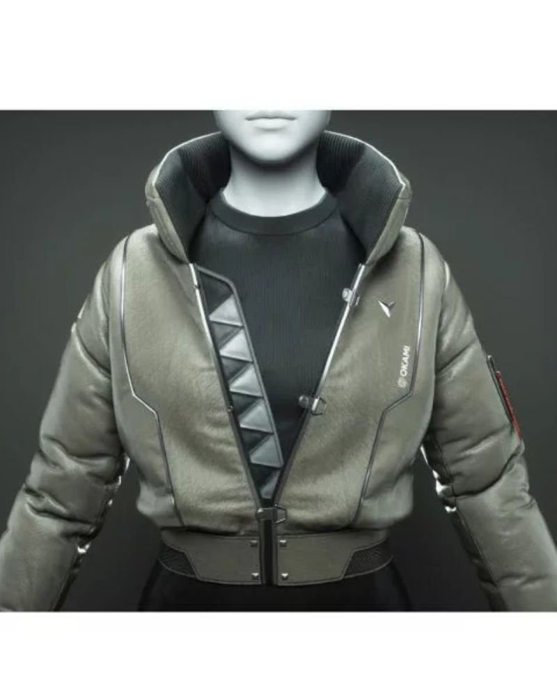 Okami Cyber Jacket  Sleek Streetwear for Fans