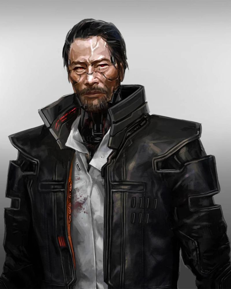 Cyberpunk Takemura Leather Coat  Stylish Gamer Fashion