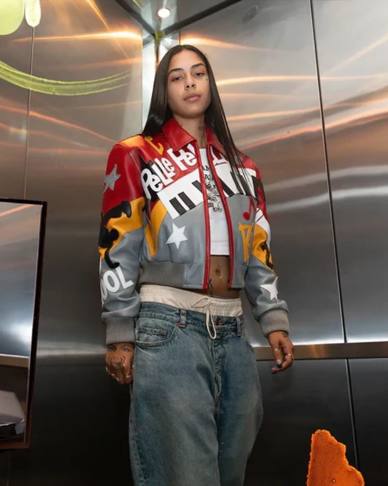 Pelle Pelle 50 years of hip hop leather jacket