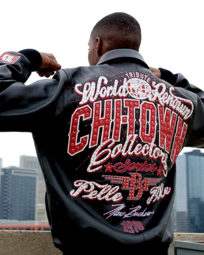 Pelle-Pelle X TB Chi-Town Jacket  Premium Men’s Leather Outerwear