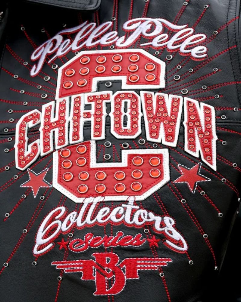 Chi-Town Leather Jacket by Pelle-Pelle X TB  Bold Urban Fashion