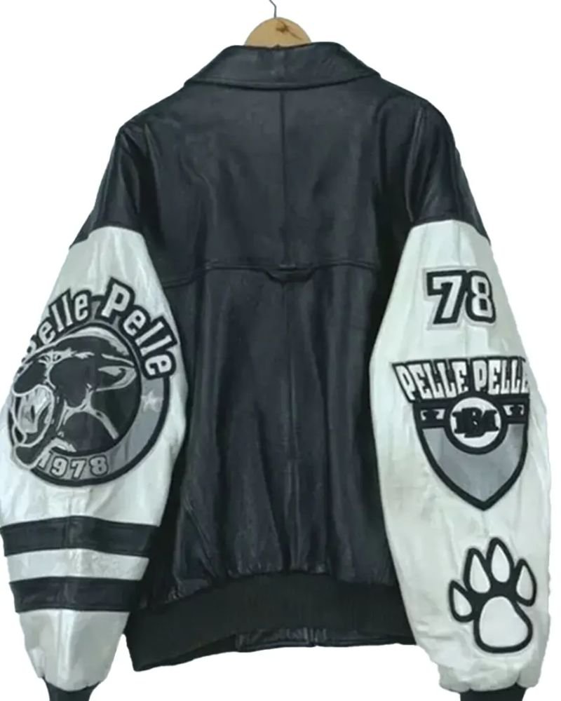 Bold & Stylish Pelle Pelle Hiphop Leather Jacket  Must-Have Urban Jacket