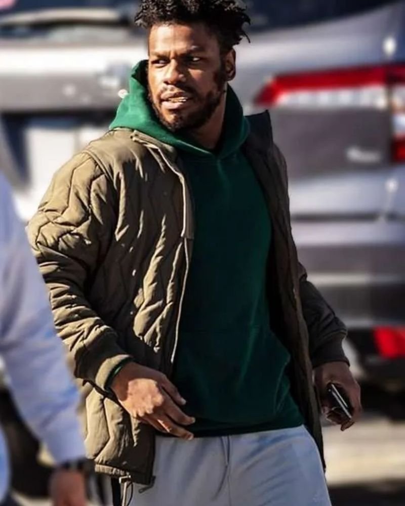 They Cloned Tyrone Movie Jacket  John Boyega Green Outerwear