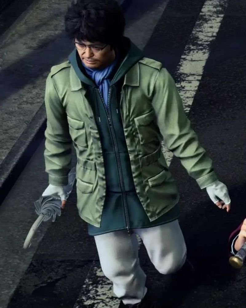 Infinite Wealth Yu Nanba Jacket  Stylish Green Gamer Look