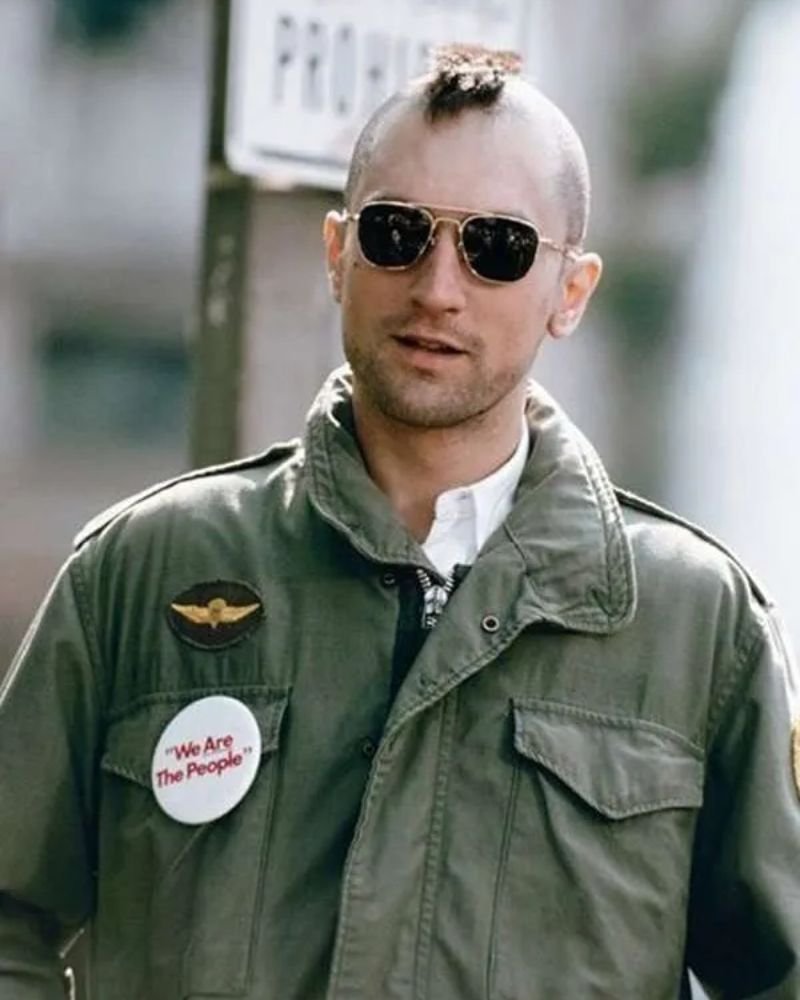 Taxi Driver Travis Bickle Jacket Worn by Robert De Niro  Premium Replica