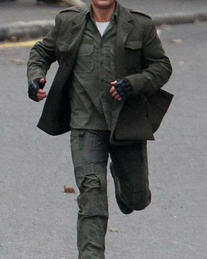 Tom Cruise Signature Look  Edge of Tomorrow Stylish Coat