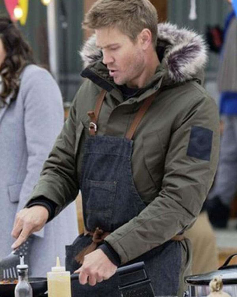 Love in Winterland Chad Michael Murray Cotton Jacket  Casual Everyday Style