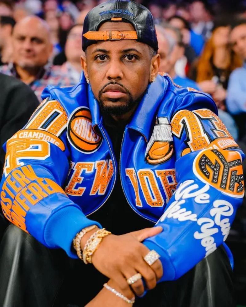 New York Knicks leather jacket