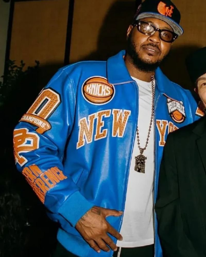 New York Knicks leather jacket