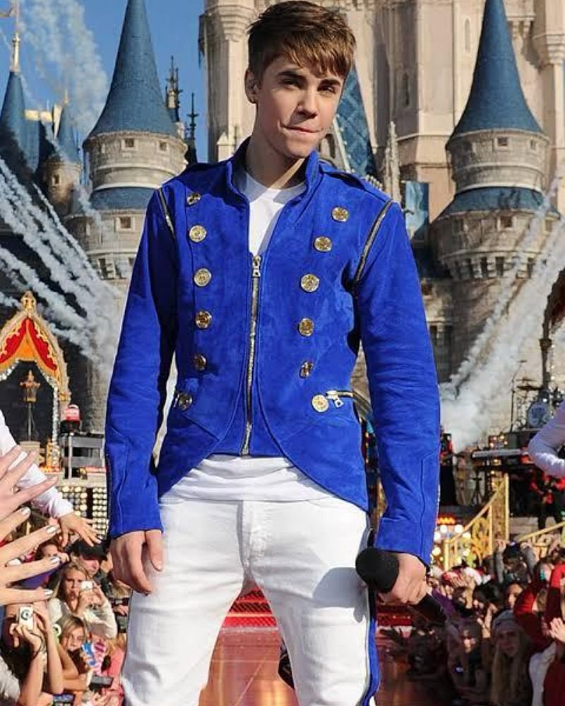 Justin Bieber Velvet Jacket