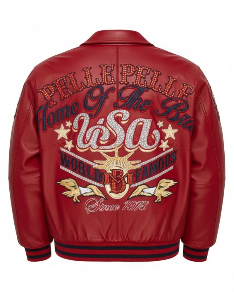 Pelle Pelle Brown leather jacket