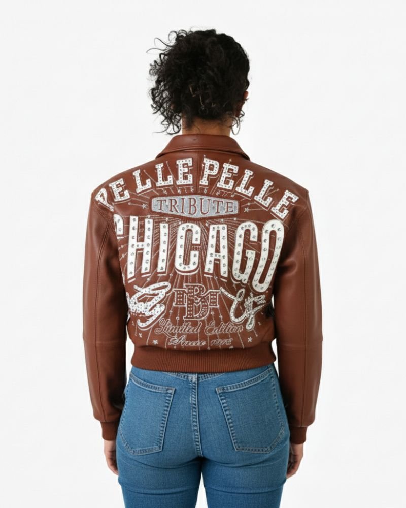 Women's Chicago, Illinois City Leather Jacket