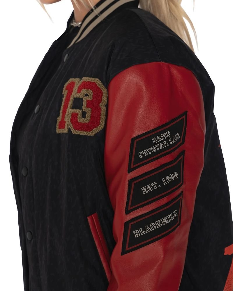 Video Game Friday The 13th Varsity Jacket