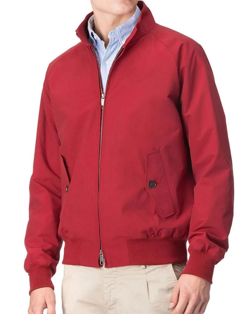 James Dean Red Cotton Jacket