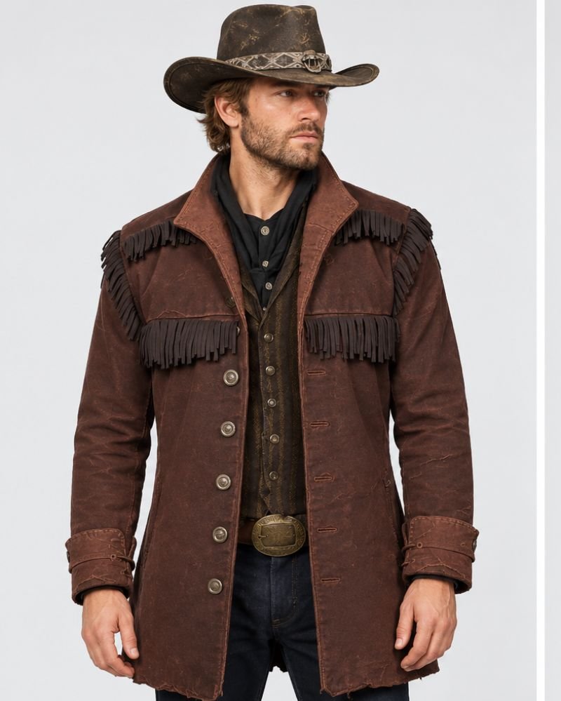 Arthur Morgan RDR2 Fringe Leather Jacket