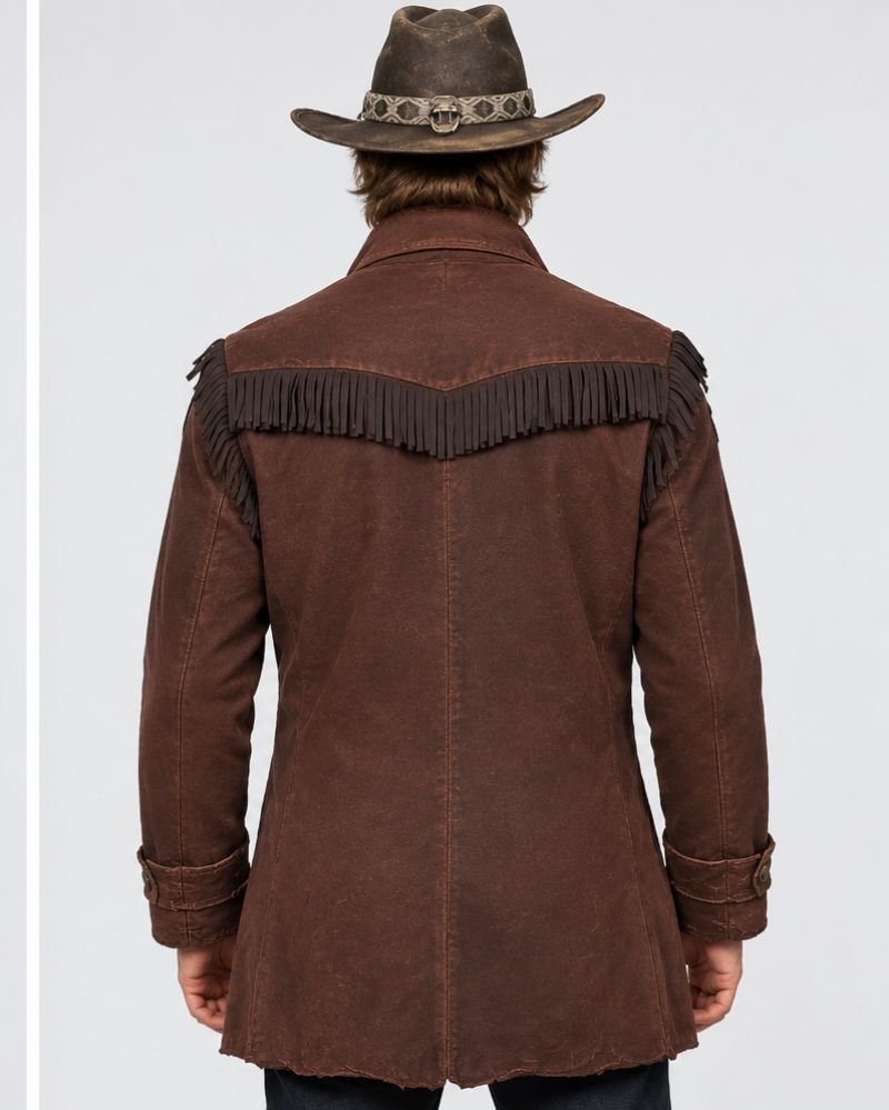 Arthur Morgan RDR2 Fringe Leather Jacket