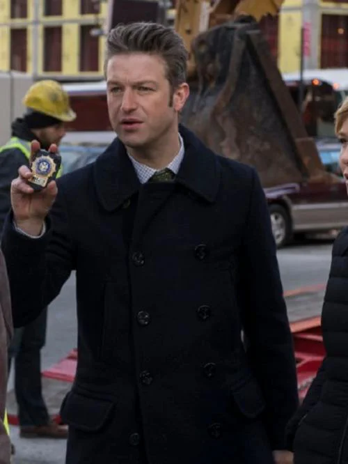  Law & Order  Wool Fashion Coat