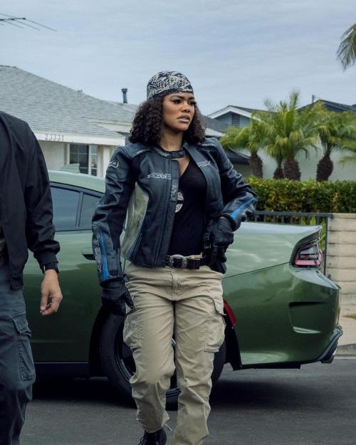 The RIP Teyana Taylor Biker Jacket