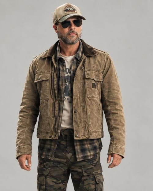 Brad Pitt Heart Of The Beast Jacket 