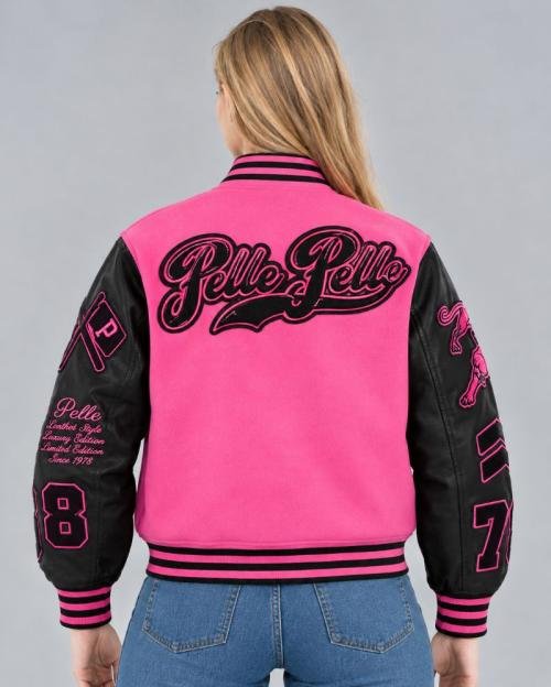Pelle Pelle Purple Varsity Unisax Jacket