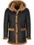 Men's Leather Sheepskin Duffle Coat  Customer Review