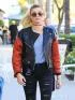 Hailey Rhode Bieber Stylish Leather Jacket Customer Review