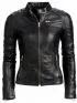women Cafe Racer Distressed Leather Jacket Customer Review
