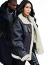 Kim Kardashian Black B3 Real Leather Jacket Customer Review