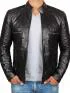 Jackman Leather Black Jacket inspired from X Customer Review