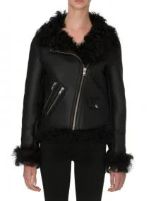 Biker Shearling Leather Jacket