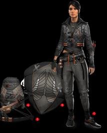 Shop Dying Light 2 Video Game Black Leather Jacket
