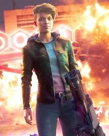Saints Row Brown Leather Jacket